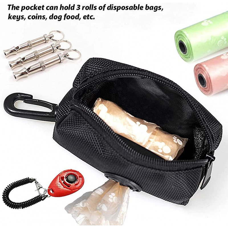 Dog Poo Bag Portable Dog Waste Bag Dispenser Lightweight Pick Up Bag Holder