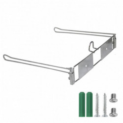 For T Shirt Bags Wall Mount Iron Garbage Hanging Plastic Bag Holder Restaurant