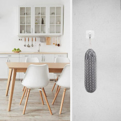 2PCS Plastic Bag Holder Large Grocery Bags Holder Wall Mount Shopping Trash Bag Storage Organizer avec cordon de [...]