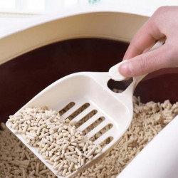 Cute Cat Head Hollow Litter Shovel Dog Waste Scooper Pet Cleaning Supply Tool