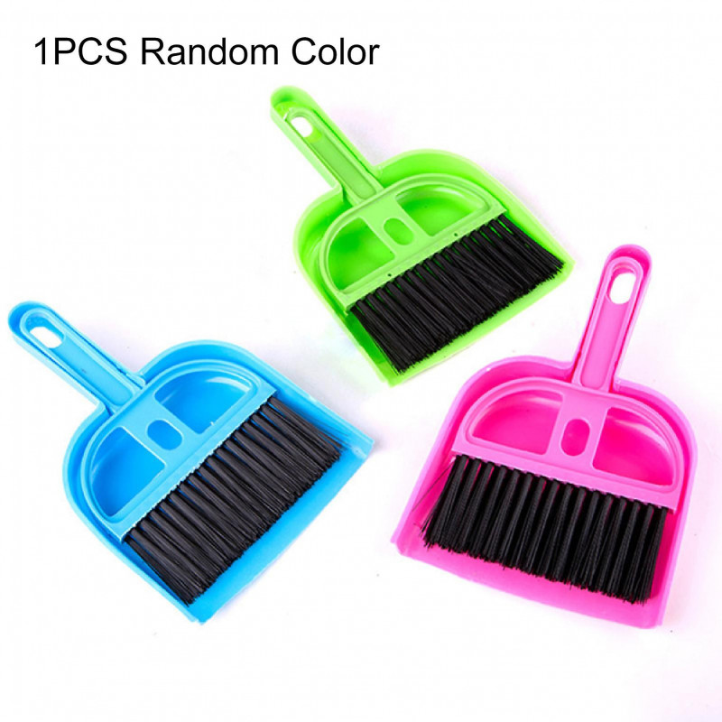 1 Set Broom Set Portable Handy Random Color Mini Cleaning Sweeper Set Pets Cleaning Tool 1 Set Broom Set Portable Handy Random Color Mini Cleaning Sweeper Set Pets Cleaning Tool
