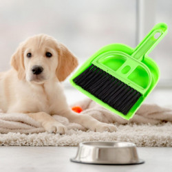 1 Set Broom Set Portable Handy Random Color Mini Cleaning Sweeper Set Pets Cleaning Tool