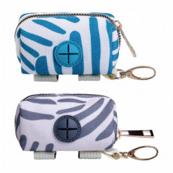 2pcs For Leash Sturdy With Carabiner Clip Poop Bag Holder Pets Large Capacity