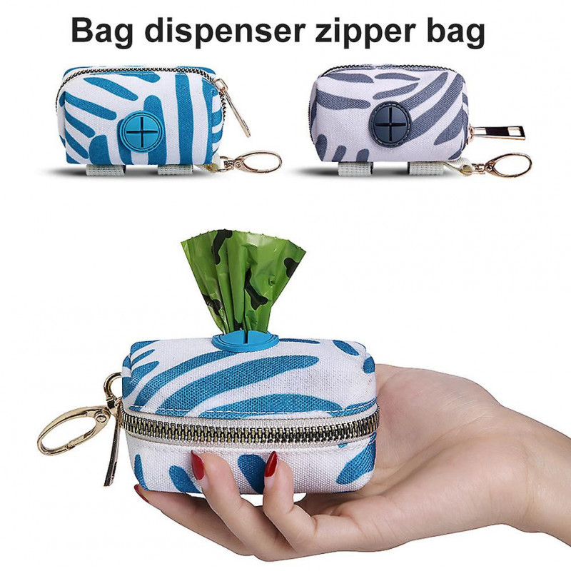 2pcs For Leash Sturdy With Carabiner Clip Poop Bag Holder Pets Large Capacity 2pcs For Leash Sturdy With Carabiner Clip Poop Bag Holder Pets Large Capacity