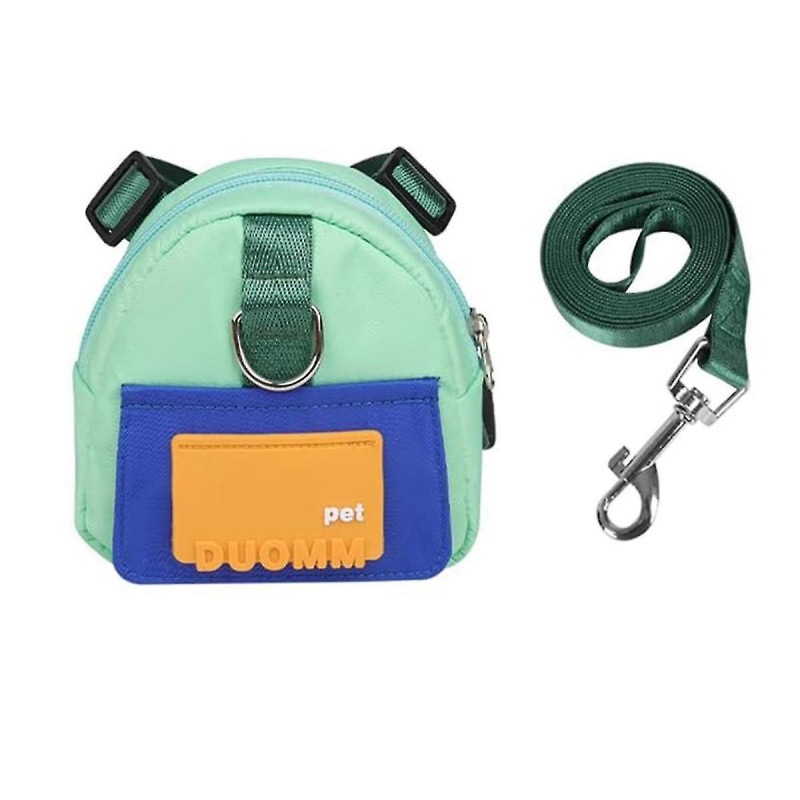 Dog Backpack Harness with Leash,Pet Puppy Backpacks Dog Poop Bag Dispenser,Adjustable Pets Self Carrier Bag Blue Dog Backpack Harness with Leash,Pet Puppy Backpacks Dog Poop Bag Dispenser,Adjustable Pets Self Carrier Bag Blue