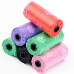 Hot Dog Poop Bag Pet Outdoor Excrement Garbage Clean Bags Environment Dogs Cats Clean-up Bag