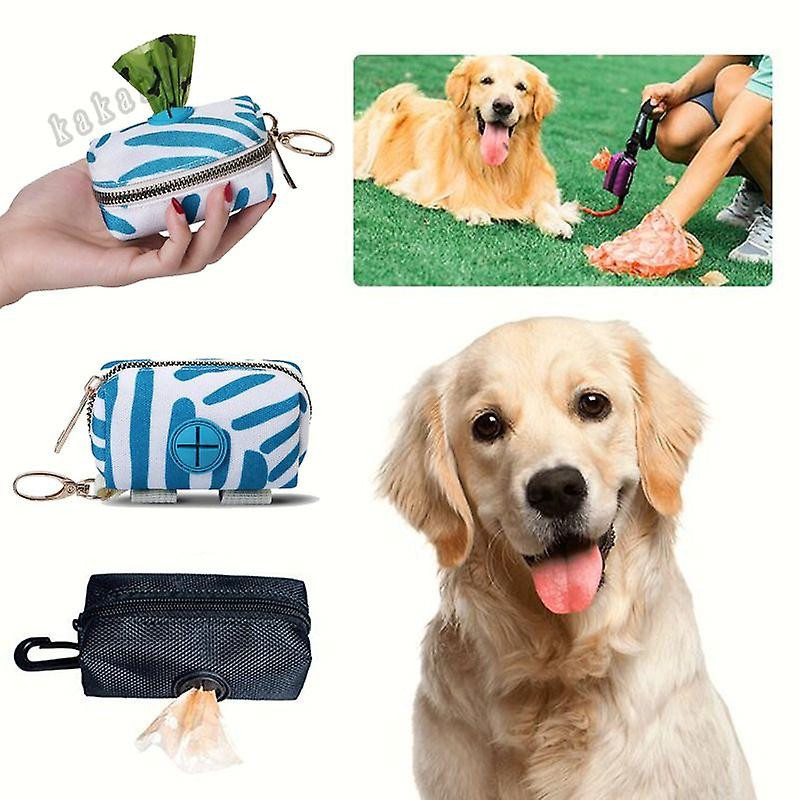 Dog Poop Bag Portable Pet Garbage Bag Puppy Poop Pick Up Dispenser Dog Walking Bags Outdoor