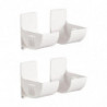 Wall Mounted Trash Bags Holder Garbage Bag Storage Box Organizer Plastic Bag Film Container Dispens