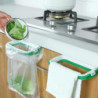 2 x Trash Bag Hanger Convenient Saving Space Plastic Hanging Storage Garbage Bag Holder for Kitchen