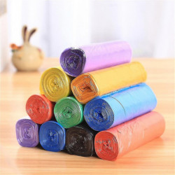 100pcs 5 Rolls Point Break-style épaissir les déchets ménagers déchets Bags_h