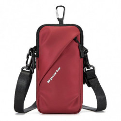 Petit sac d’étuis d’épaule en bandoulière avec brassard, s’adapte, utilise pour courir, marcher, faire du vélo de [...]