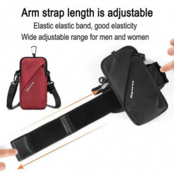 Petit sac d’étuis d’épaule en bandoulière avec brassard, s’adapte, utilise pour courir, marcher, faire du vélo de [...]