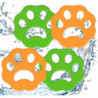 4 Pcs Reusable Washing Machine Hair Catcher Viscous Hair Cleaning