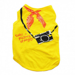 Puppy Clothes Pets Supplies Dog Vest Simple Style Multiple Size Dogs