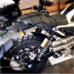 Elastic Mesh Bag Holder For Motorcycle Luggage Tie Down Mesh With Hook 2pcs Elastic Mesh Bag Holder For Motorcycle Luggage Tie Down Mesh With Hook 2pcs