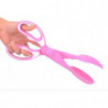 Pet Poop Tongs Scissors,pink Pet Poop Tongs Scissors,pink