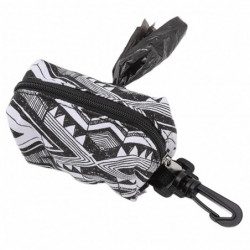 Portable Dog Poop Bag Dispenser Wear Resistant Holder with Buckle for Pets and Puppies