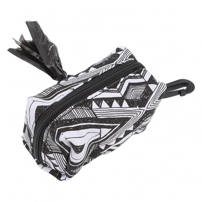 Portable Dog Poop Bag Dispenser Wear Resistant Holder with Buckle for Pets and Puppies