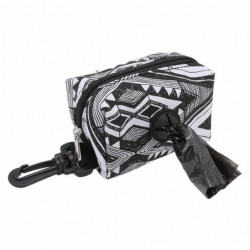 Portable Dog Poop Bag Dispenser Wear Resistant Holder with Buckle for Pets and Puppies