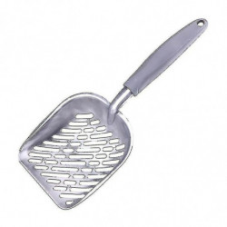 35x14cm Cat Little Kitty Scoop With Rubber Handle Pet Cleaner Scooper Sand Shovel Waste Scoop For 1pc