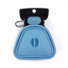 Foldable Portable Pet Pooper Scooper With Bag Dispenser And Bags, Poop Scoop Set,blue