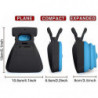 Foldable Portable Pet Pooper Scooper With Bag Dispenser And Bags, Poop Scoop Set,blue