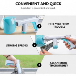 Pet Pooper Scooper Portable Dog Poop Scooper Long Handle Poop Cat Dog Waste Cleaning Tool