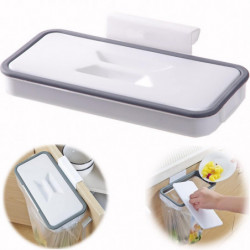 Trash Bag Holder With Fixing Clip