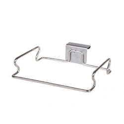 LINJOU Stainless Steel Hanging Garbage Bags Storage Organizer Rack Stainless Steel Trash Bag Holder