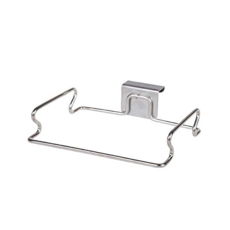 LINJOU Stainless Steel Hanging Garbage Bags Storage Organizer Rack Stainless Steel Trash Bag Holder