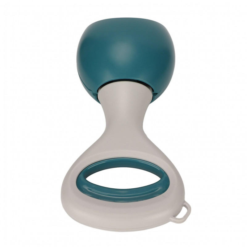 Dog Poop Picker Portable with Large Arc Diameter Easy Flushing Hanging Buckle and Handle