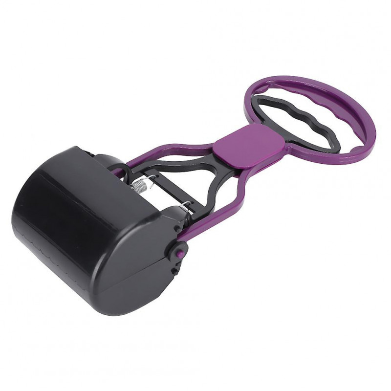 Pooper Scooper for Pets Outdoor Animal Waste Cleaning Tool Purple