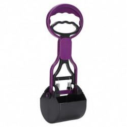 Pooper Scooper for Pets Outdoor Animal Waste Cleaning Tool Purple