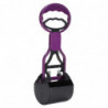 Pooper Scooper for Pets Outdoor Animal Waste Cleaning Tool Purple