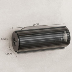 Wall Hanging Plastic Bag Box Multipurpose Garbage Bag Storage Case for Living Room Kitchen