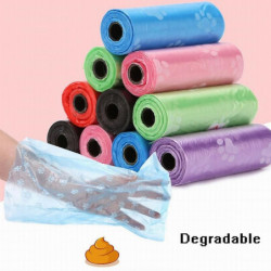 10-100rolls Dog Poop Bag Dégradable Plastique Pet Dog Poop Bags pour Dog Cat Toilet Clean Up Outdoor Waste Garbage [...]