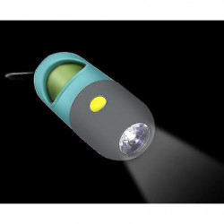 Led Dog Poop Waste Bag Holder Dispenser Flashlight Rolls Leak-proof Led Dog Poop Waste Bag Holder Dispenser Flashlight Rolls Leak-proof