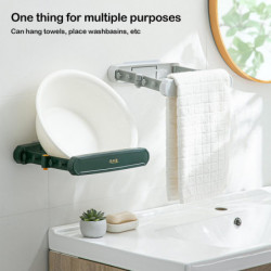 Folding Plastic Trash Bag Holder for Cabinets Door & Cupboard Punch-free Installation Under Sink Gar Folding Plastic Trash Bag Holder for Cabinets Door & Cupboard Punch-free Installation Under Sink Gar