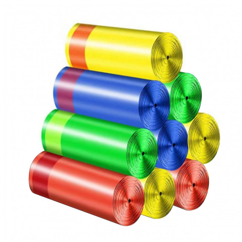 1 rouleau Sac à ordures Type de cordon de serrage Garder propre Grande capacité Cuisine jetable Poubelle Nettoyage [...]