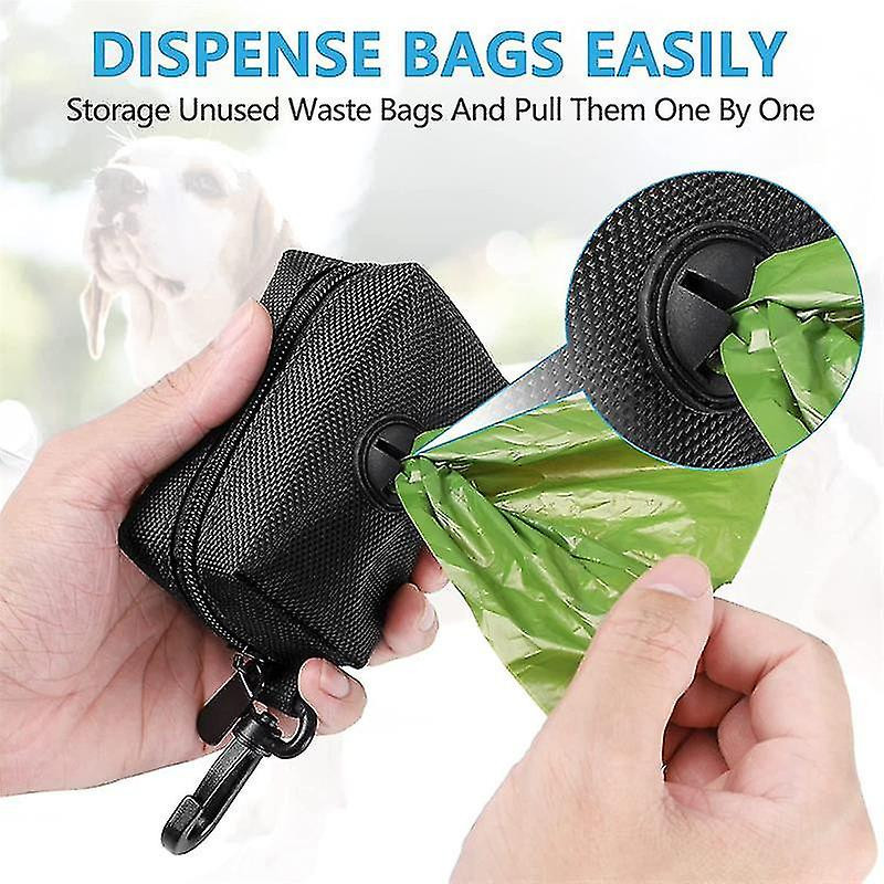 Pet Dog Poop Bag Holder Leash Attachment Adjustable Mini Travel Garbage Bag Dogs Waste Poop Bags Dispenser Pet [...]