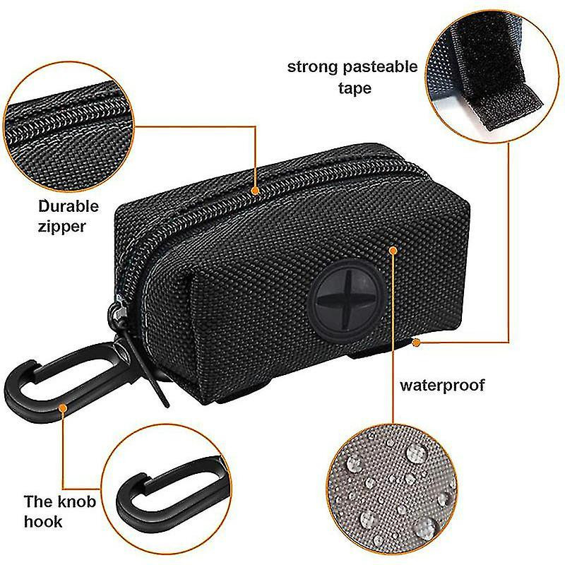 Pet Dog Poop Bag Holder Leash Attachment Adjustable Mini Travel Garbage Bag Dogs Waste Poop Bags Dispenser Pet [...]