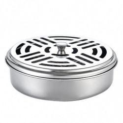 Mosquitos Incense Box Holder Fireproof Incense Burners with Handle for Travel PK