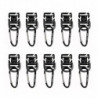 Webbing Lanyard Hanging Hook With 10pcs Plastic Steel Buckle Hanging Buckle For Fishing Hiking