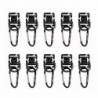 Webbing Lanyard Hanging Hook With 10pcs Plastic Steel Buckle Hanging Buckle For Fishing Hiking