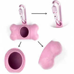 1pcs Dog Poop Bag Holder Portable Dog Poop Bags Dispenser Bone Shaped Poo Bag Dispenser Biodegradable Bag [...]