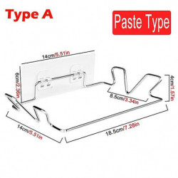 Kitchen Trash Rack Cabinet Door Garbage Bags Holder