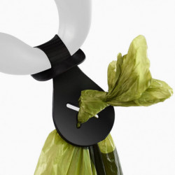 Dog Poop Bag Holder Leash Waste Carrier Holder Bicycle (2 Pack)