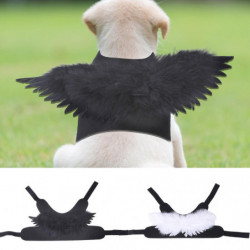 Dog Angel Wings Realistic Looking Ultra-Light Allergy Free Enhance Atmosphere Felt Cloth Pet Hallowe