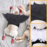 Dog Angel Wings Realistic Looking Ultra-Light Allergy Free Enhance Atmosphere Felt Cloth Pet Hallowe