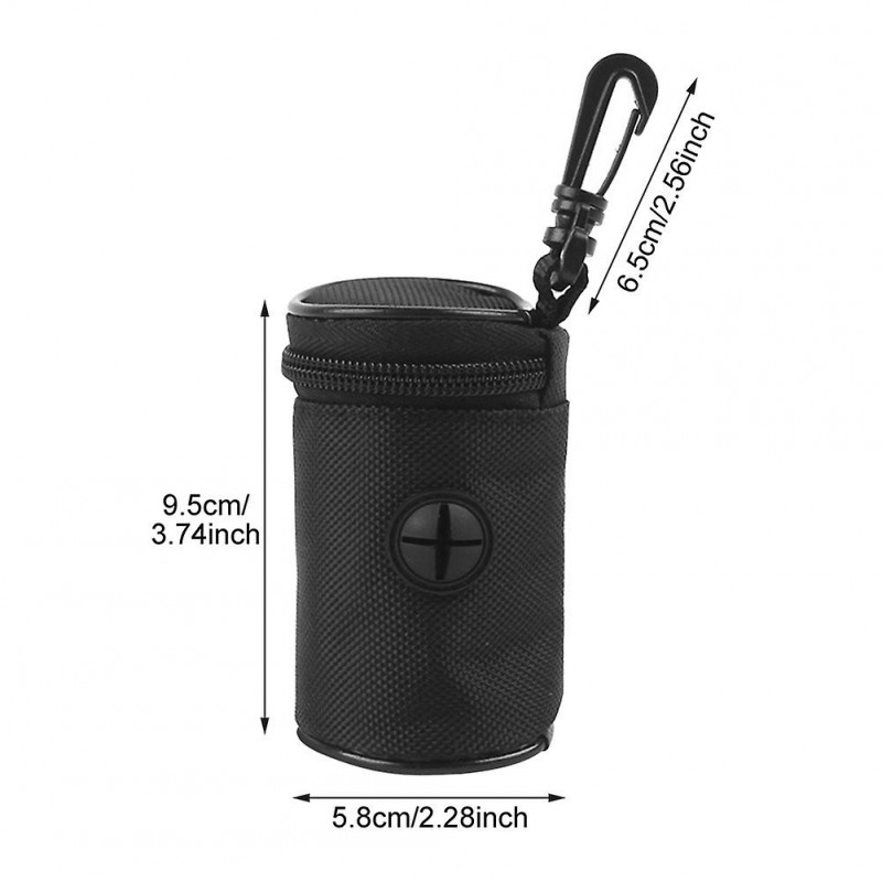 Outdoor Pet Supplies Dog Poop Bag Dispenser Oxford Cloth Waste Holder Cat Leash